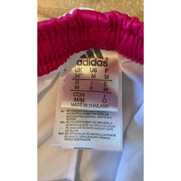 Adidas Barcelona Athletic Shorts #10 Size Medium Men’s White - Picture 3 of 9